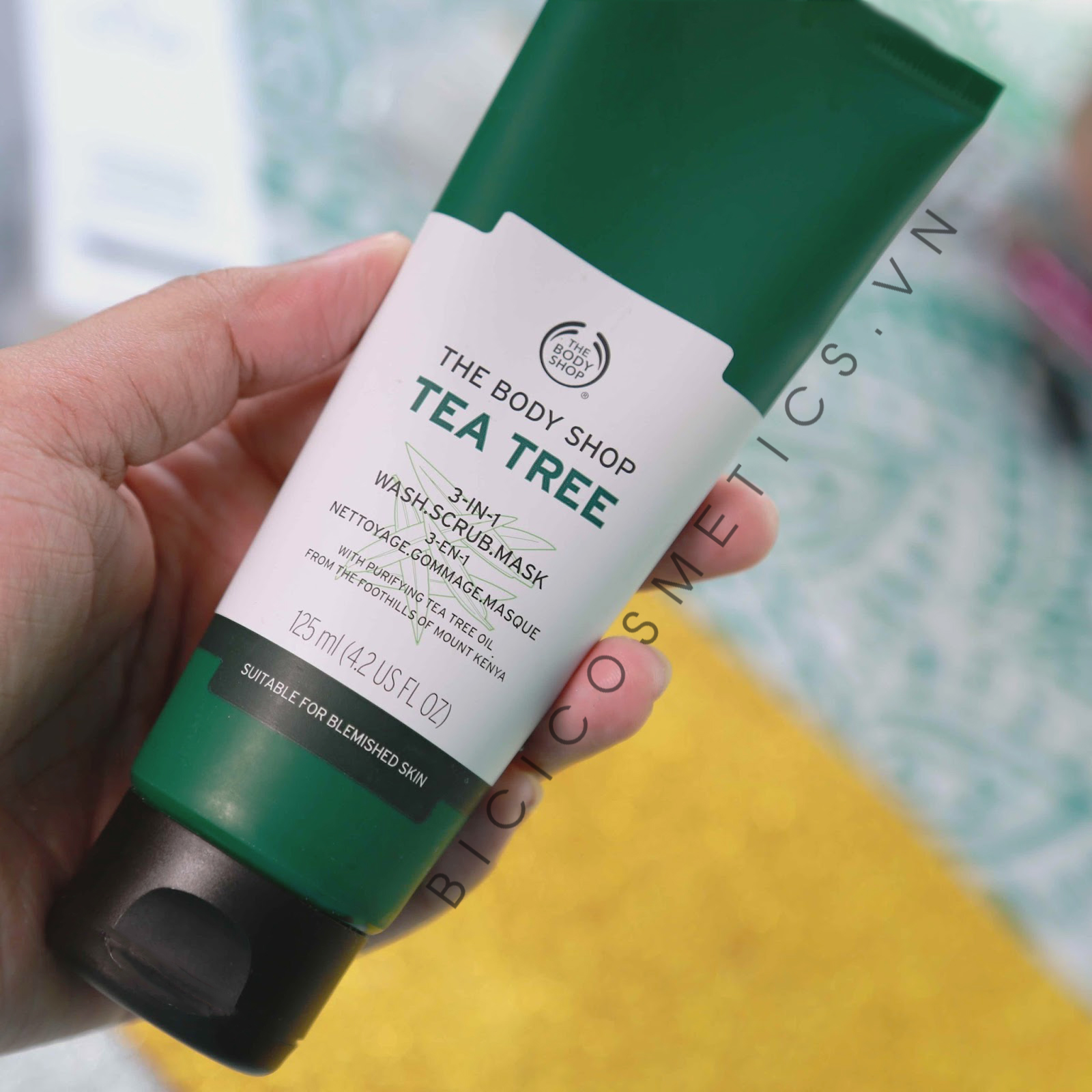 Tea Tree 3-In-1 Wash Scrub Mask -bicicosmetics