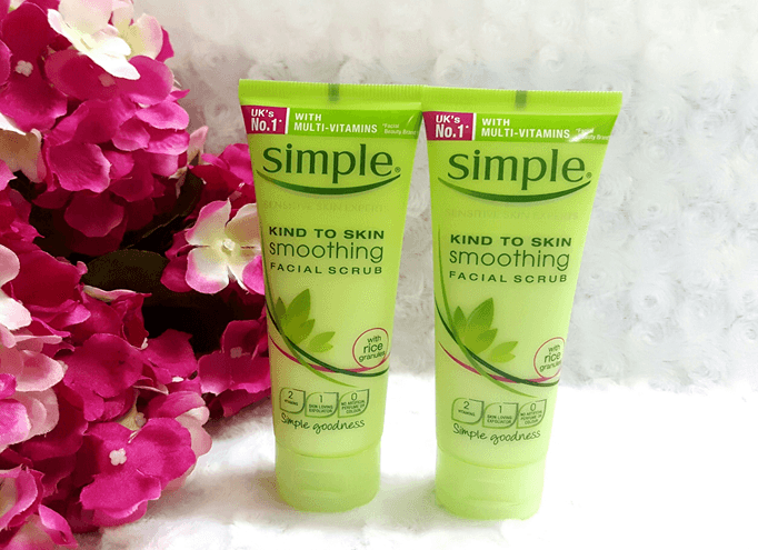 Tẩy da chết Simple Kind to Skin Smoothing Facial Scrub 