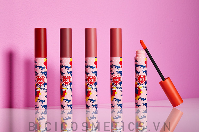 Son 3CE Maison Kitsune Velvet Lip Crayon