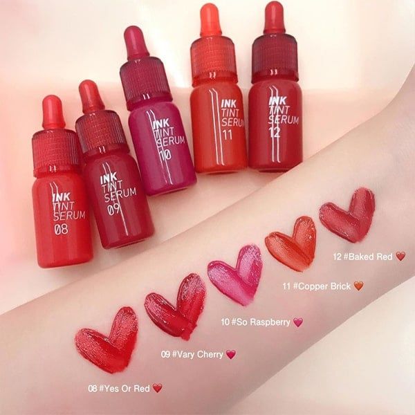  Son Tint Bóng Siêu Lì Peripera Ink Tint Serum 