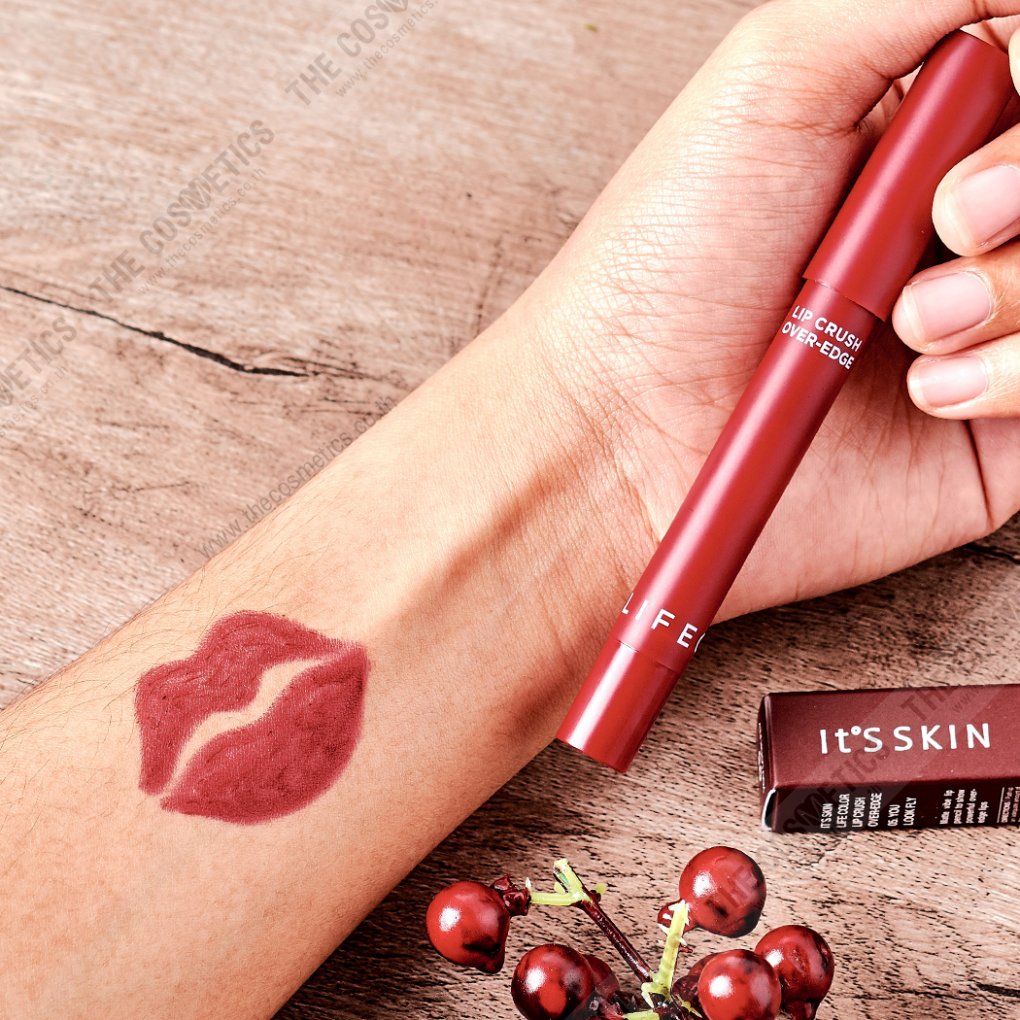 Son Bút Chì It Skin Life Color Lip Crush Over Edge- bicicosmetics.vn