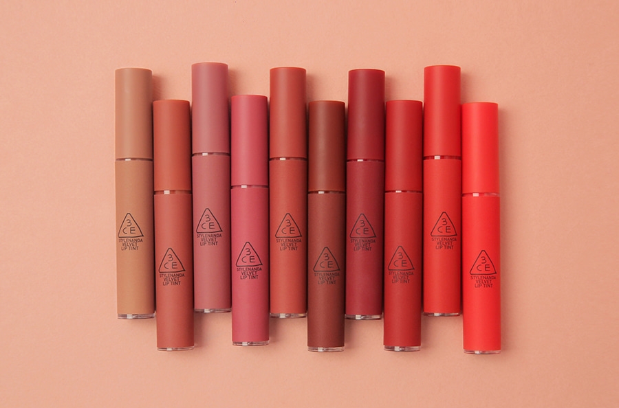 Son 3CE Velvet Lip Tint 2 Son 3CE Velvet Lip Tint 1