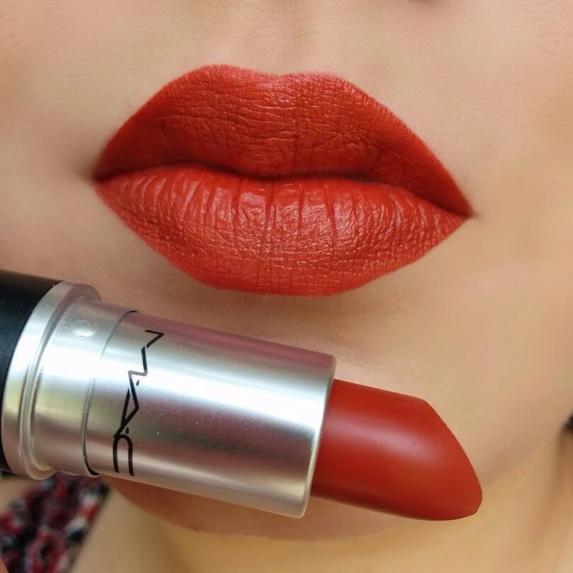 Son M.A.C Retro Matte Lipstick màu Chili 1