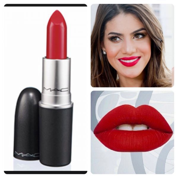 Son M.A.C Retro Matte Lipstick màu Red Rock 1