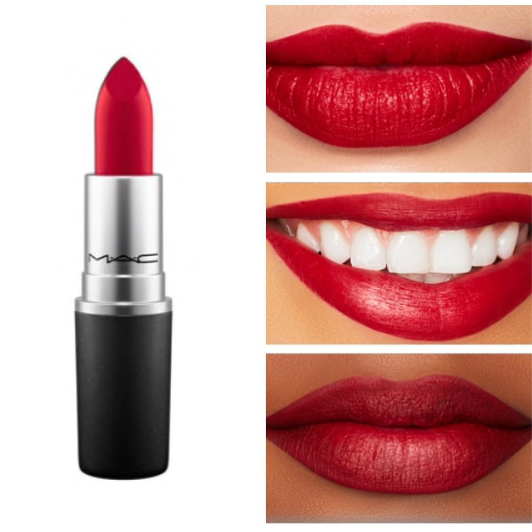 Son M.A.C Retro Matte Lipstick màu Ruby Woo 1
