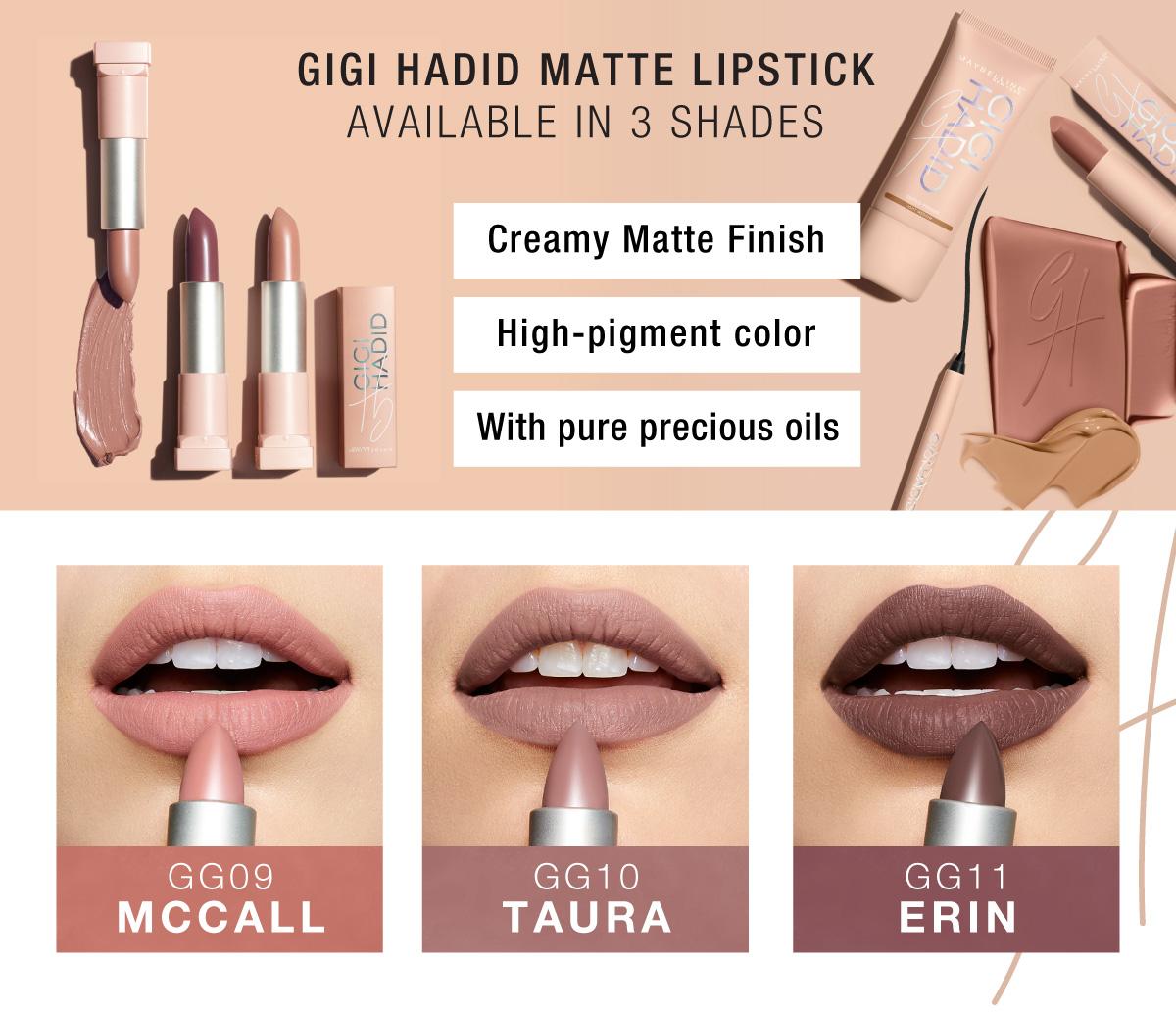 Son MAYBELLINE Gigi Hadid Matte Lipstick 3- Bici Cosmetics
