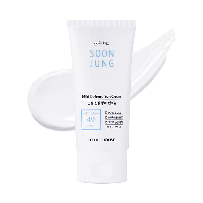 Kem Chống Nắng Soon Jung Mild Defence Sun Cream 1