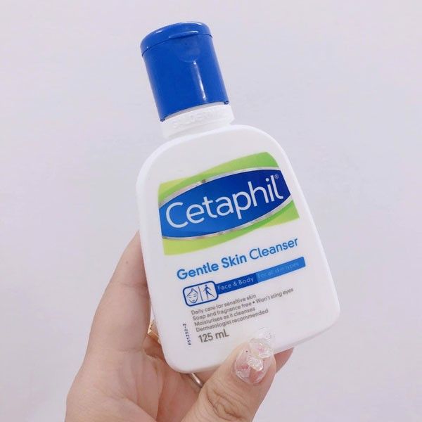  Sữa Rửa Mắt Lành Tính Dịu Nhẹ CETAPHIL Gentle Skin Cleanser Sensitive Daily Cleansing Face Wash 125ml 