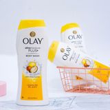  Sữa Tắm Phục Hồi Trắng Da OLAY Ultra Moisture Plus With Shea Butter Vitamin B3, B5 & E Mỹ - 700ml 