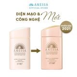  Sữa Chống Nắng Dịu Nhẹ Cho Da Nhạy Cảm ANESSA Hồng Nhạt Perfect UV Sunscreen Mild Milk For Sensitive Skin SPF50+ PA++++ - 60ml 