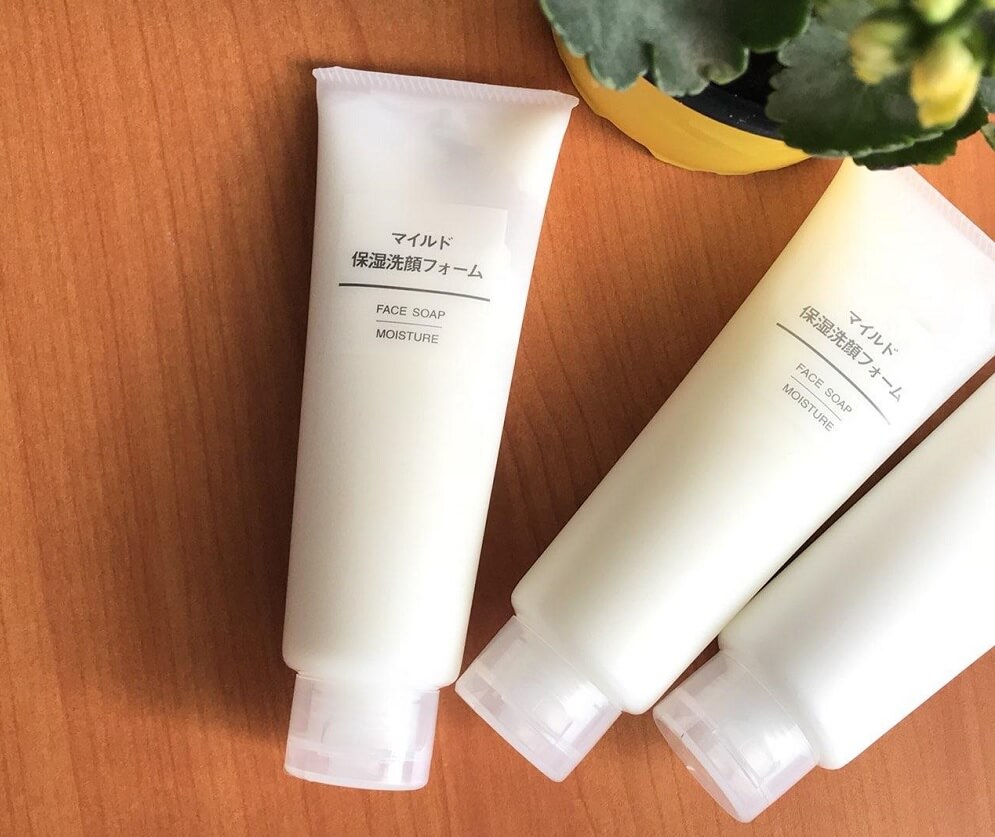 Sữa rửa mặt Muji Face Soap Moisture-bicicosmetics.vn