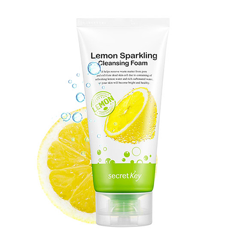 Sữa rửa mặt Secret Key Lemon Sparkling Cleansing Foam 120g