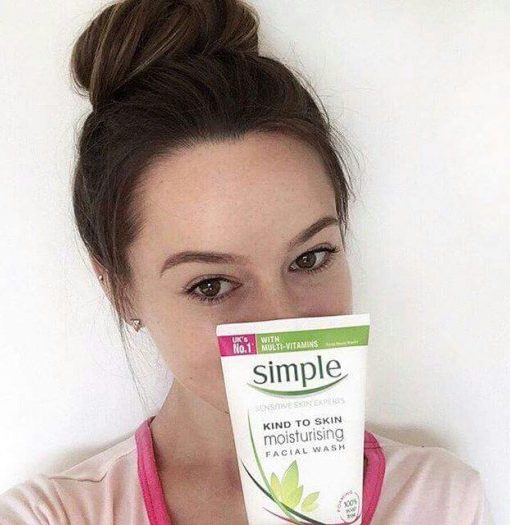 sua rua mat simple kind moisturising-facial-wash-150ml