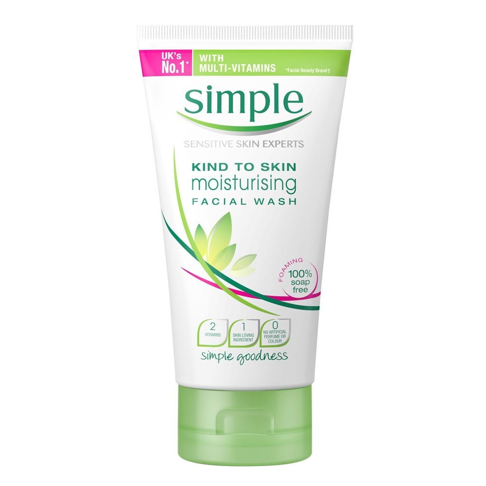 sua rua mat simple kind moisturising-facial-wash-150ml sua rua mat simple kind moisturising-facial-wash-150ml