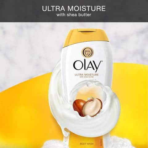  Sữa Tắm Phục Hồi Trắng Da OLAY Ultra Moisture Plus With Shea Butter Vitamin B3, B5 & E Mỹ - 700ml 