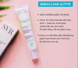  Kem Dưỡng Phục Hồi Chuyên Sâu Cho Da Dầu Mụn SVR Sebiaclear Active - 40ML 