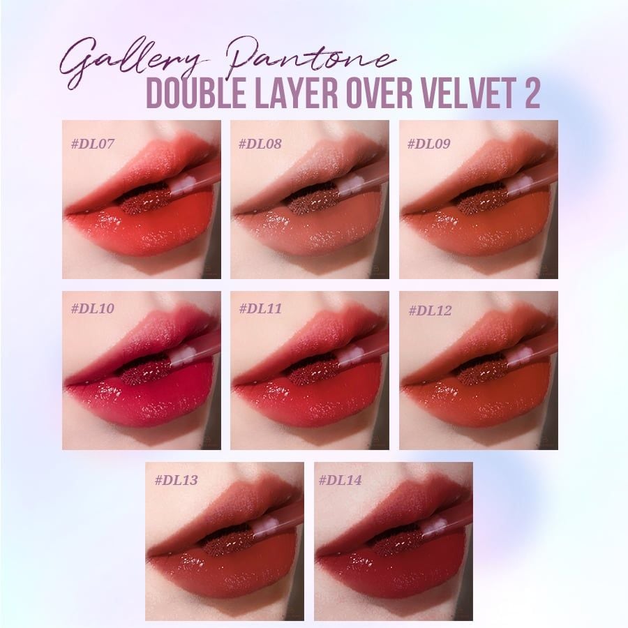 Son Kem Lì BLACK ROUGE Double Layer Over Velvet Ver 2 - Gallery Tím