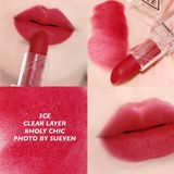  (Đủ Màu) Son Thỏi Siêu Lì 3CE Soft Matte Lipstick Vỏ Trong Suốt 