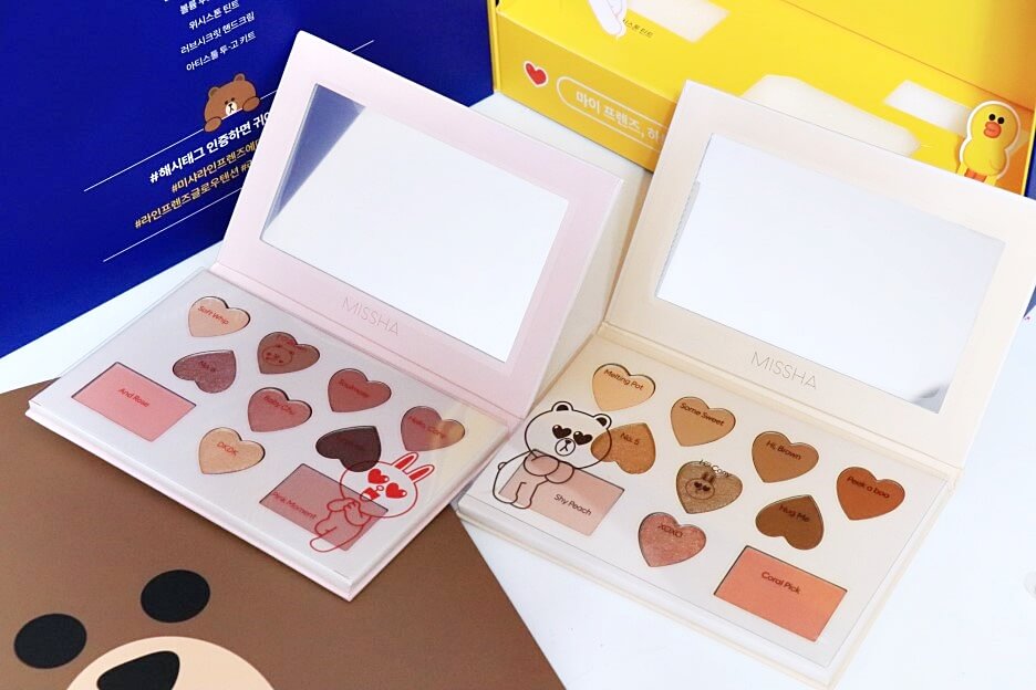 Phấn Mắt Missha Line Friends-bicicosmetics.vn