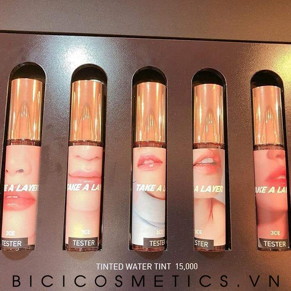 Son 3CE Take A Layer Tinted Water Tint " cơn lốc màu cam của 3CE"