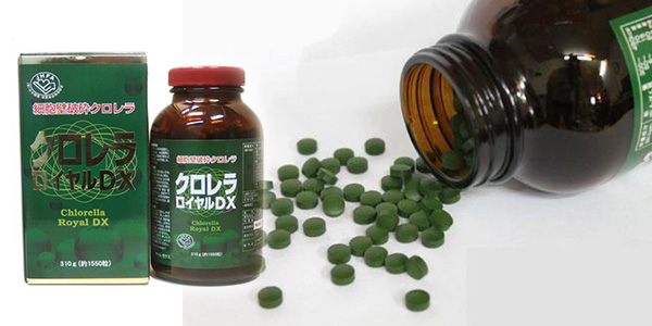 Tảo Xoắn lục Chlorella Royal DX Japan Tảo Xoắn lục