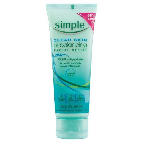 Kem Tẩy Tế Bào Chết Cho Da Nhạy Cảm – Simple Clear Skin Oil Balancing Facial Scrub Chăm sóc da – bicicosmetics.vn