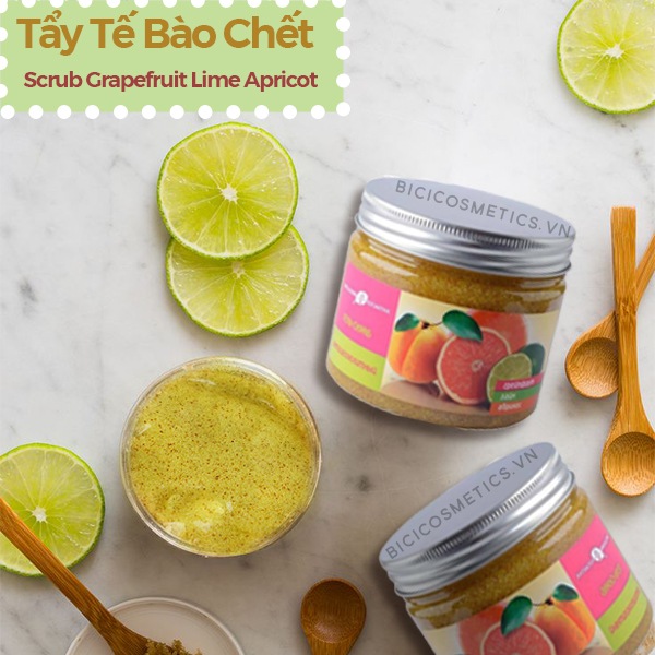 Tẩy Tế Bào Chết Gel - Scrub Grapefruit Lime Apricot 1