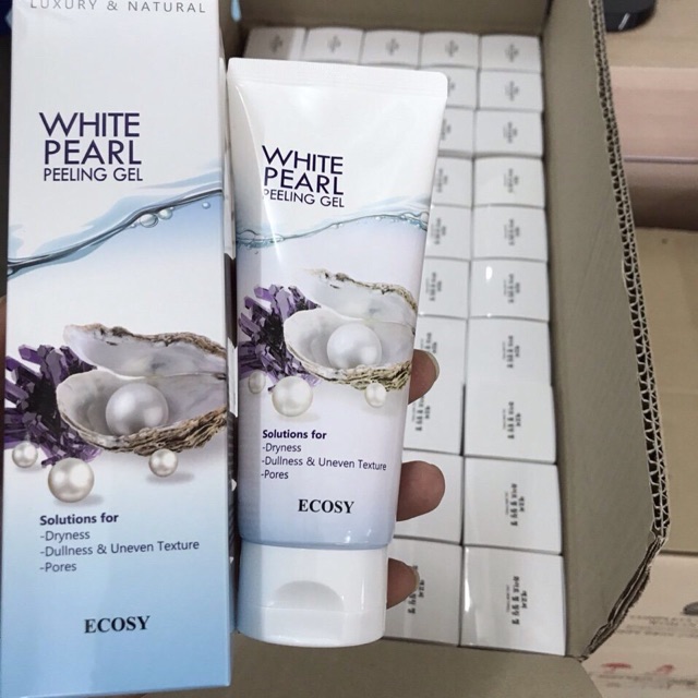 Tẩy Tế Bào Chết White Pearl Peeling Gel Ecosy 3- Bici Cosmetics