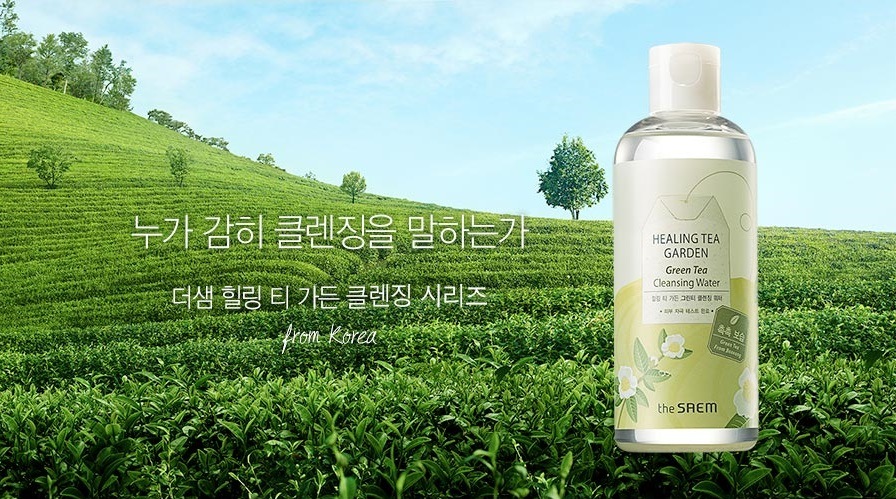 Nước Tẩy Trang The Saem Healing Tea Garden - Hàn Quốc