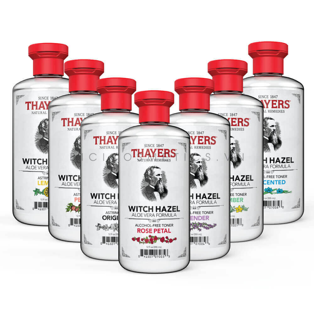 Các sản phẩm Nước Hoa Hồng Thayers Alcohol – Free Witch Hazel Bicicosmetics.vn