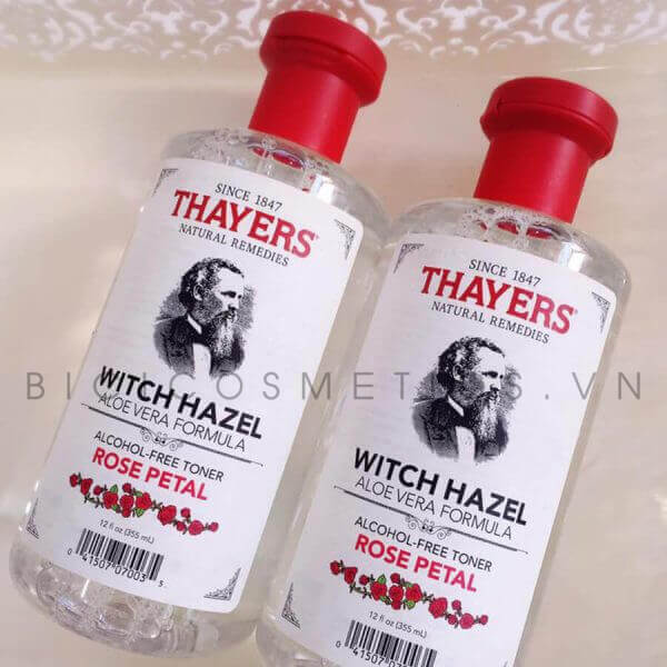 Nước Hoa Hồng Thayers Alcohol – Free Witch Hazel Bicicosmetics.vn