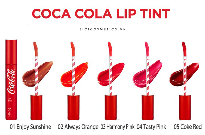 The Face Shop Cocacola Lip Tint13 -BICI COSMETICS