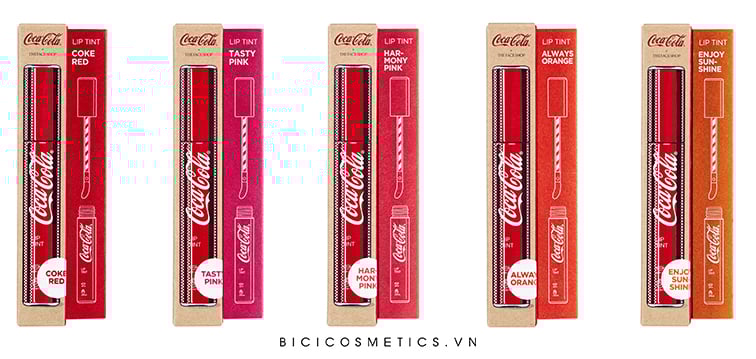 The Face Shop Cocacola Lip Tint14 -BICI COSMETICS