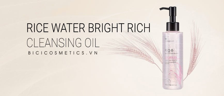 The Face Shop Rice Water Bright Cleansing Oil 10- Bici Cosmetics