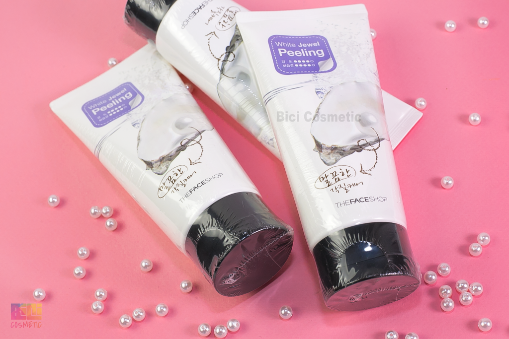 Tẩy Tế Bào Chết The Face Shop Smart Peeling White Jewel loại bỏ da chết mà không gây mòn da