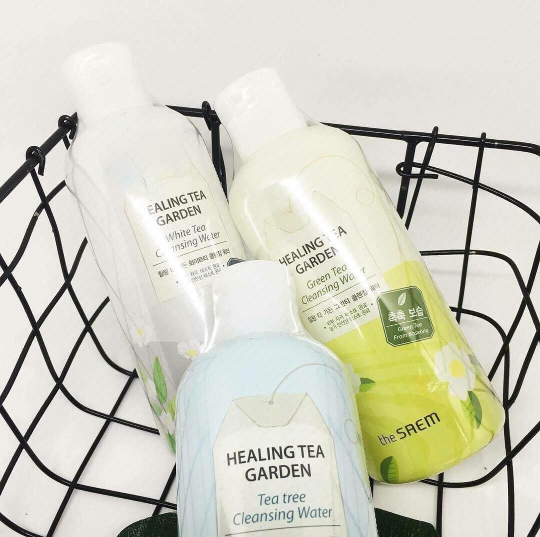 The Saem Healing Tea Garden Cleansing Water - Bici Cosmetics