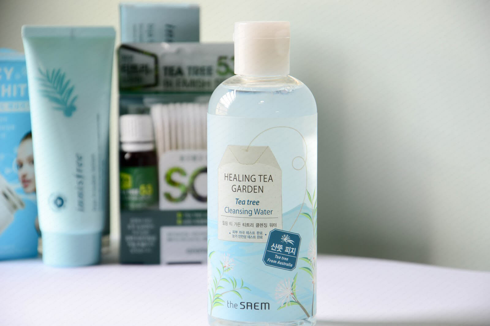 The Saem Healing Tea Garden Cleansing Water - Bici Cosmetics