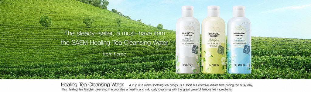 The Saem Healing Tea Garden Cleansing Water - Bici Cosmetics