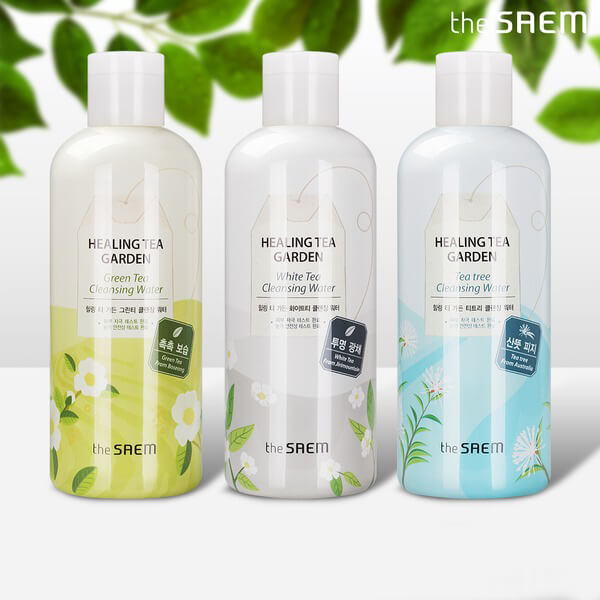 The Saem Healing Tea Garden Cleansing Water - Bici Cosmetics