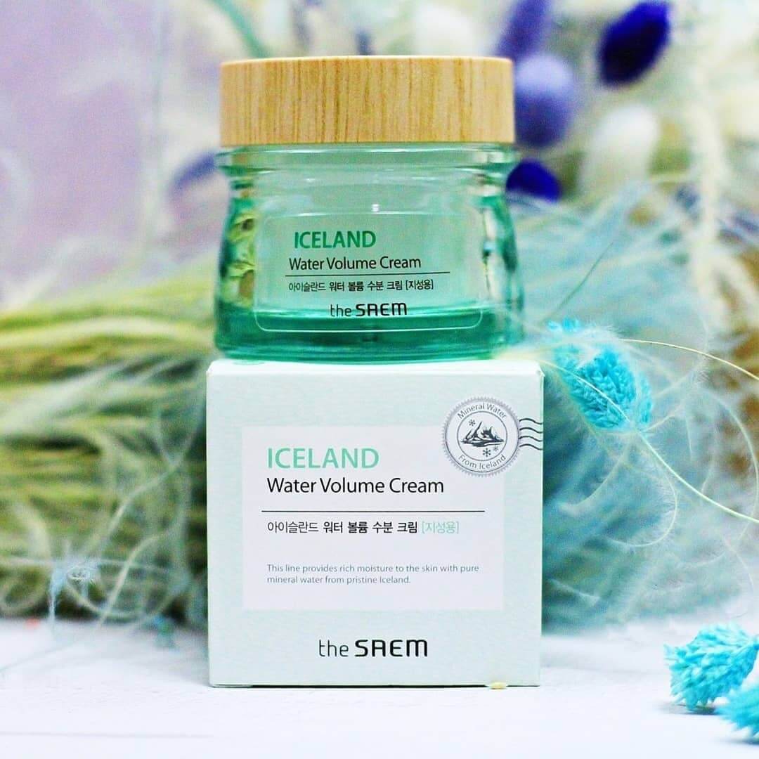 The Saem Iceland Water Volume Cream-bicicosmetics.vn