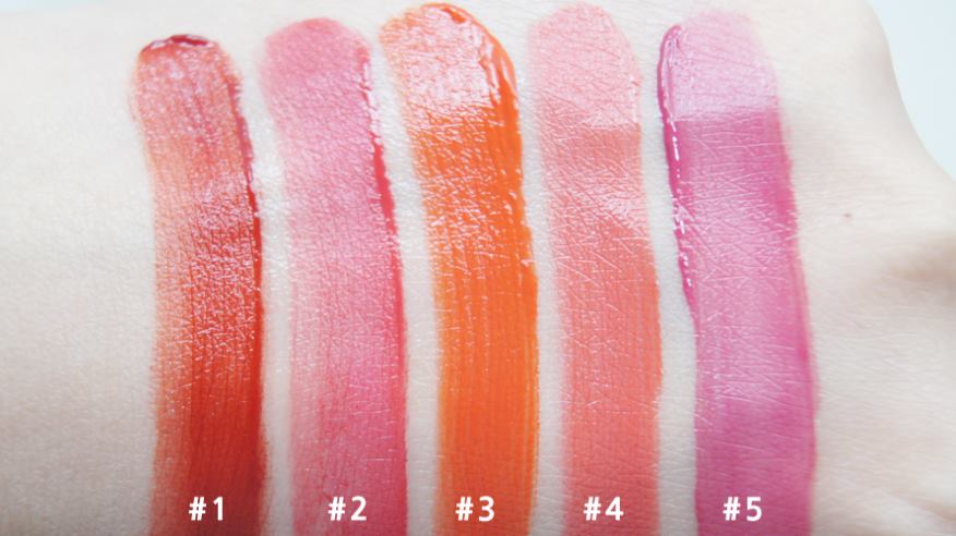 Swatch màu Son The Saem Saemmul Mousse Candy Tint 1