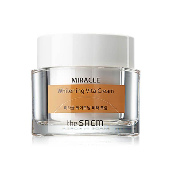  Kem Dưỡng Da Trắng Sáng The Saem Miracle Whitening Vita Cream 50ml 