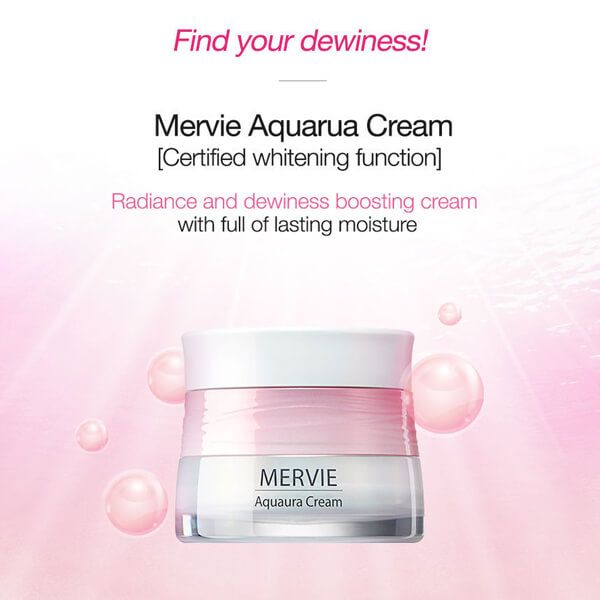  Kem Dưỡng Trắng Da The Saem Mervie Aquaura Cream 60ml 