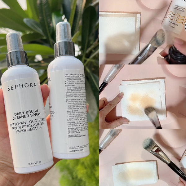 Dung Dich Rửa Cọ Trang Điểm SEPHORA DAILY BRUSG CLEANER SPRAY 198ml