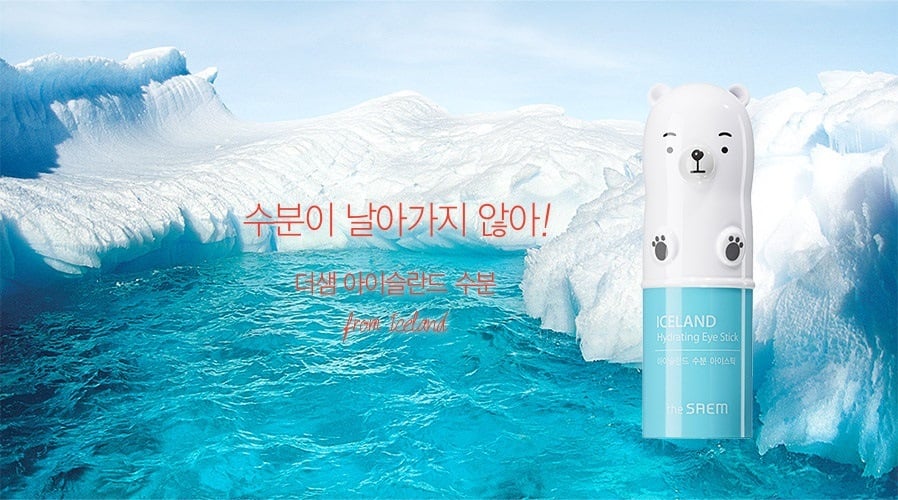 thanh lăn mắt iceland hydrating eye stick chiết xuất từ đá băng