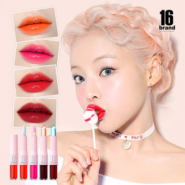 Thỏi Son 2 Đầu Thạch - Tint 16 Brand T&G 1