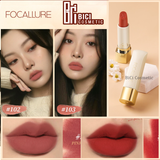  Son Thỏi Bền Màu Mướt Môi FOCALLURE Flower Show Series Pure Matte Lipstick 