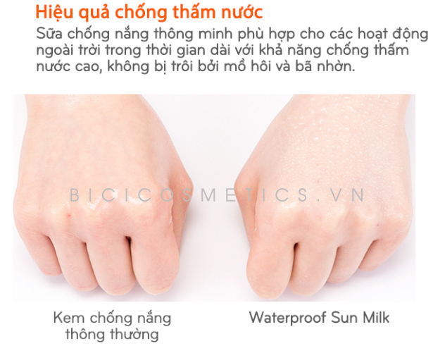 Khả năng chống thấm nước cao 1