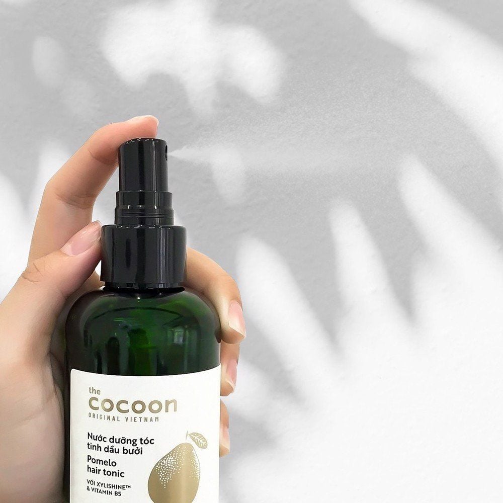  (Phiên Bản Nâng Cấp) Nước Dưỡng Tinh Dầu Bưởi COCOON Pomelo Hair Tonic 140ml 