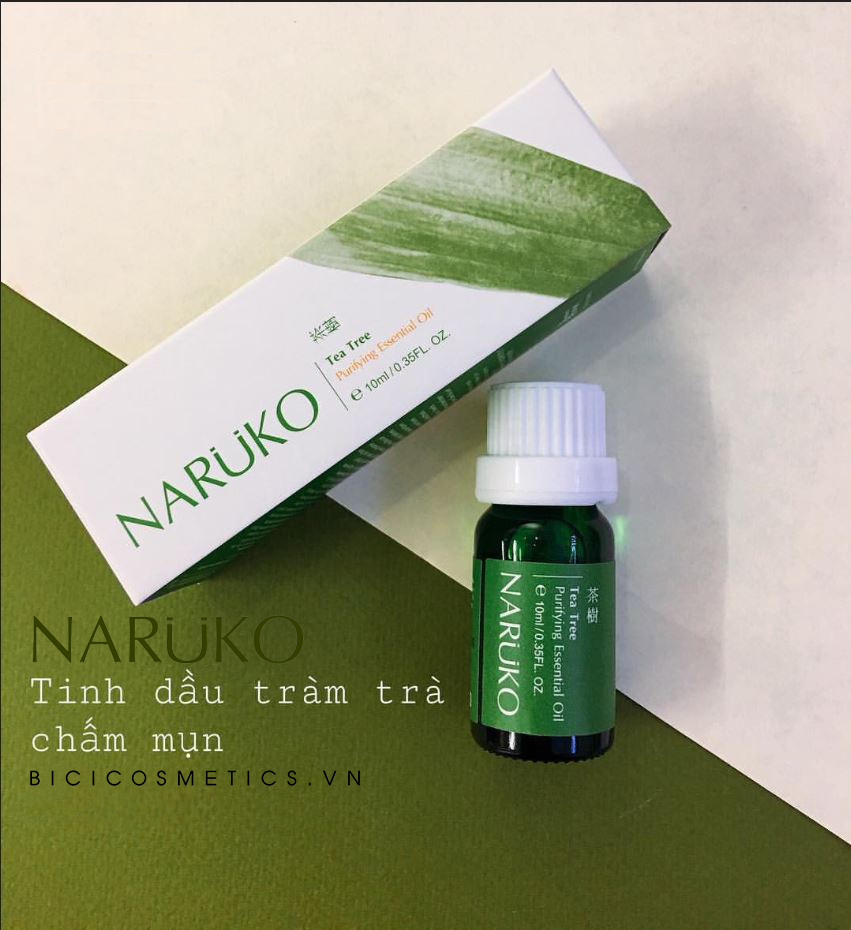 Tinh Dầu Trị Mụn NARUKO Tea Tree Purifying Essential Oil- bici cosmetics